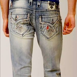 SOLD! New Rock Revival PHEONIX Bootcut Jeans size 31 (32 x 32) NWOT